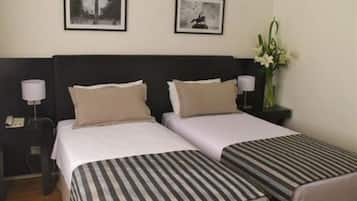 Ropa de cama hipoalergénica y minibar