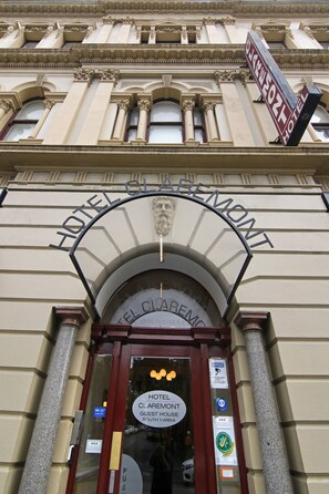 Façade de l’hébergement