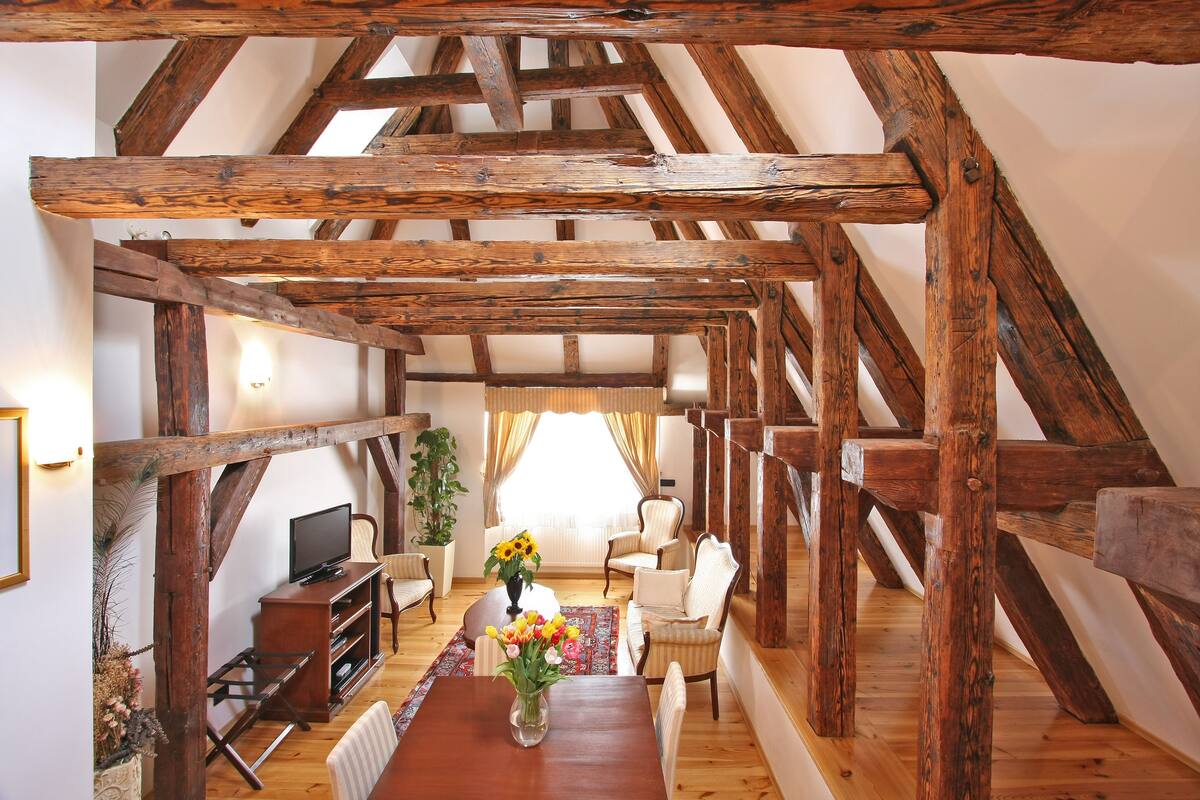 Apartment, 2 Bedrooms | Living area | LCD TV, DVD player