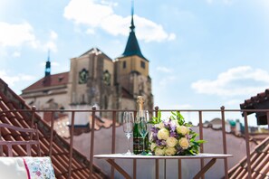 Balcony view - Hotel Residence Retezova (PRAHA)