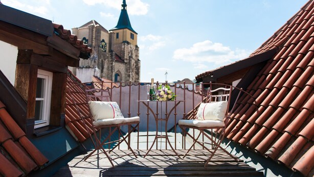 Royal Apartment, 2 Bedrooms | Terrace/patio - Hotel Residence Retezova (PRAHA)