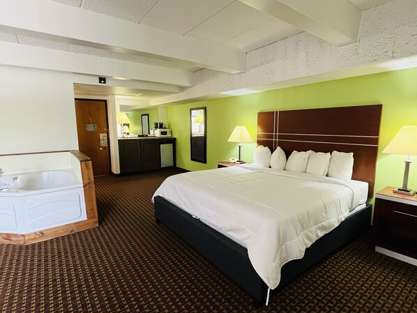 Bureau, espace de travail pour ordinateur portable, rideaux occultants