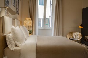 Quarto casal ou duplo standard | Vista para o pátio