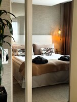 Suite | Desk, laptop workspace, iron/ironing board, free WiFi