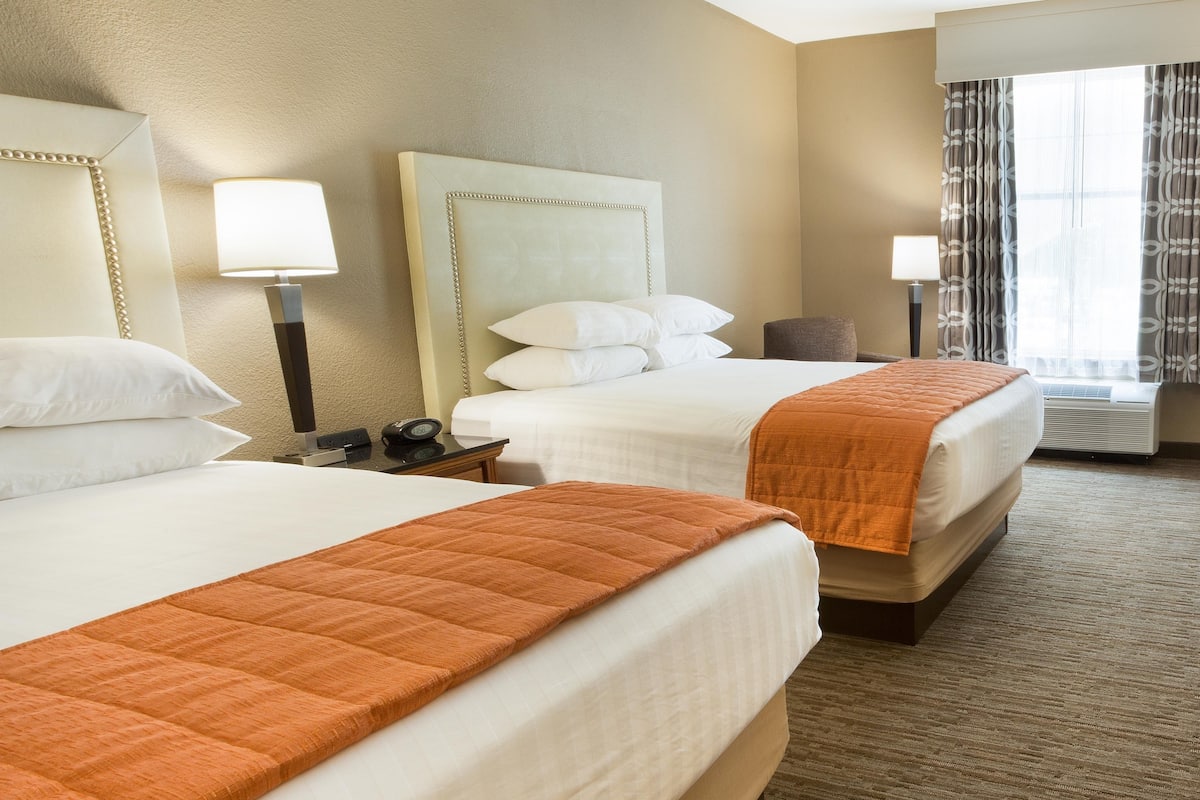 desk, blackout curtains, iron/ironing board, free cots/infant beds