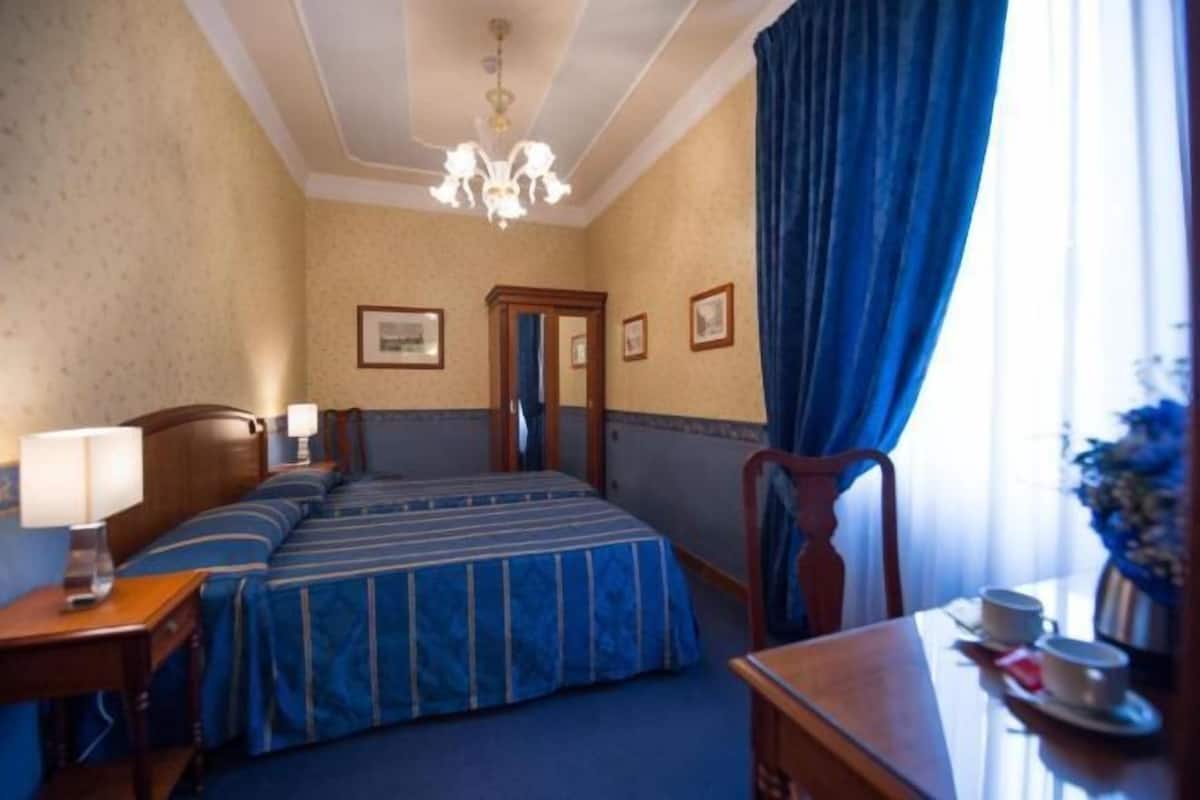 Down duvets, minibar, in-room safe, desk
