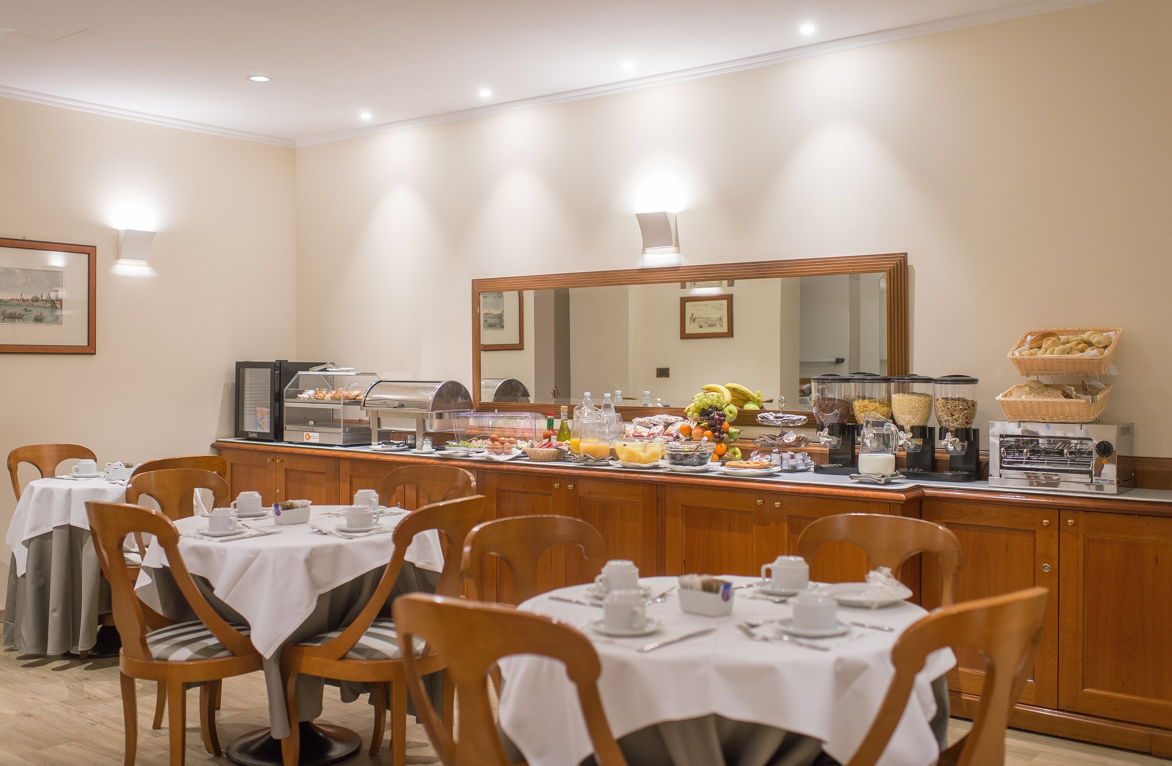 daily buffet breakfast (eur 10 per person)