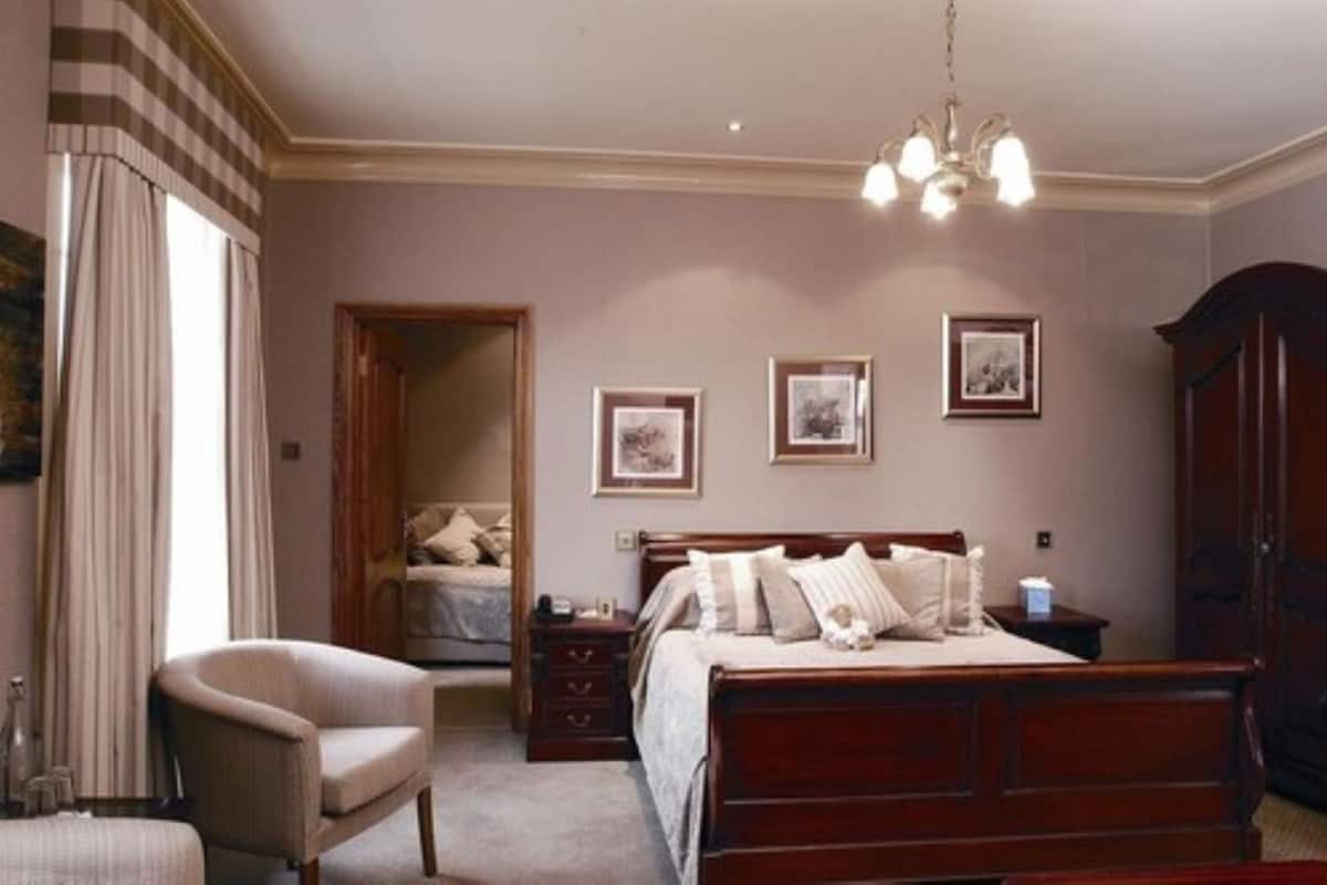 Hypo-allergenic bedding, individually decorated, individually furnished