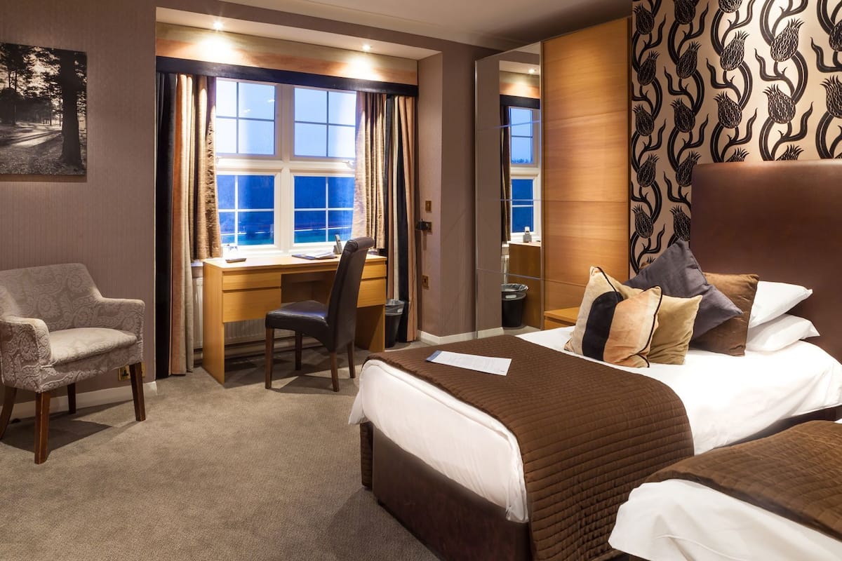 Hypo-allergenic bedding, individually decorated, individually furnished