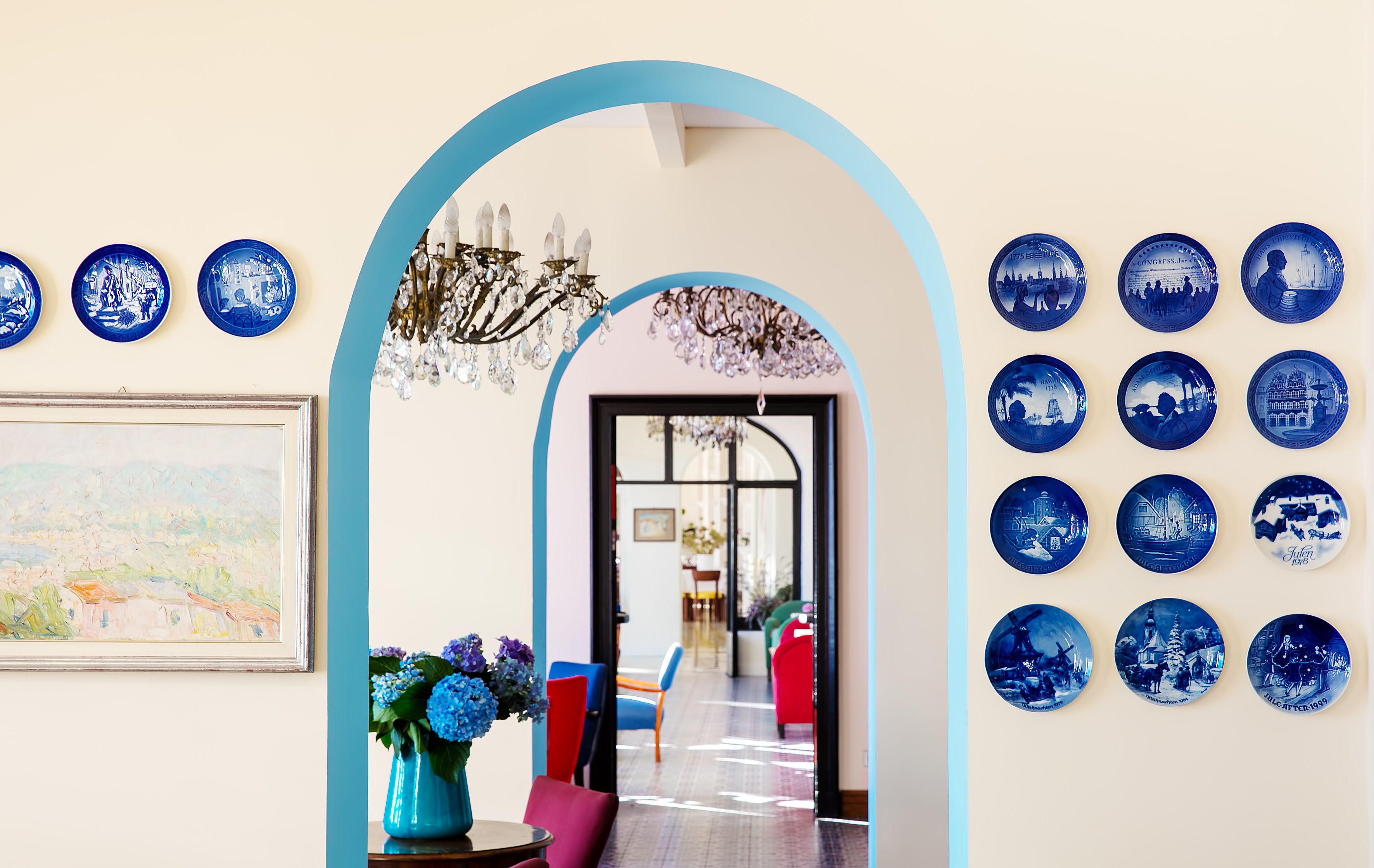 Entrada de la propiedad