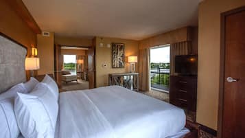 Suite, 2 Bedrooms, Non Smoking, Balcony | Egyptian cotton sheets, premium bedding, down duvets, pillow-top beds