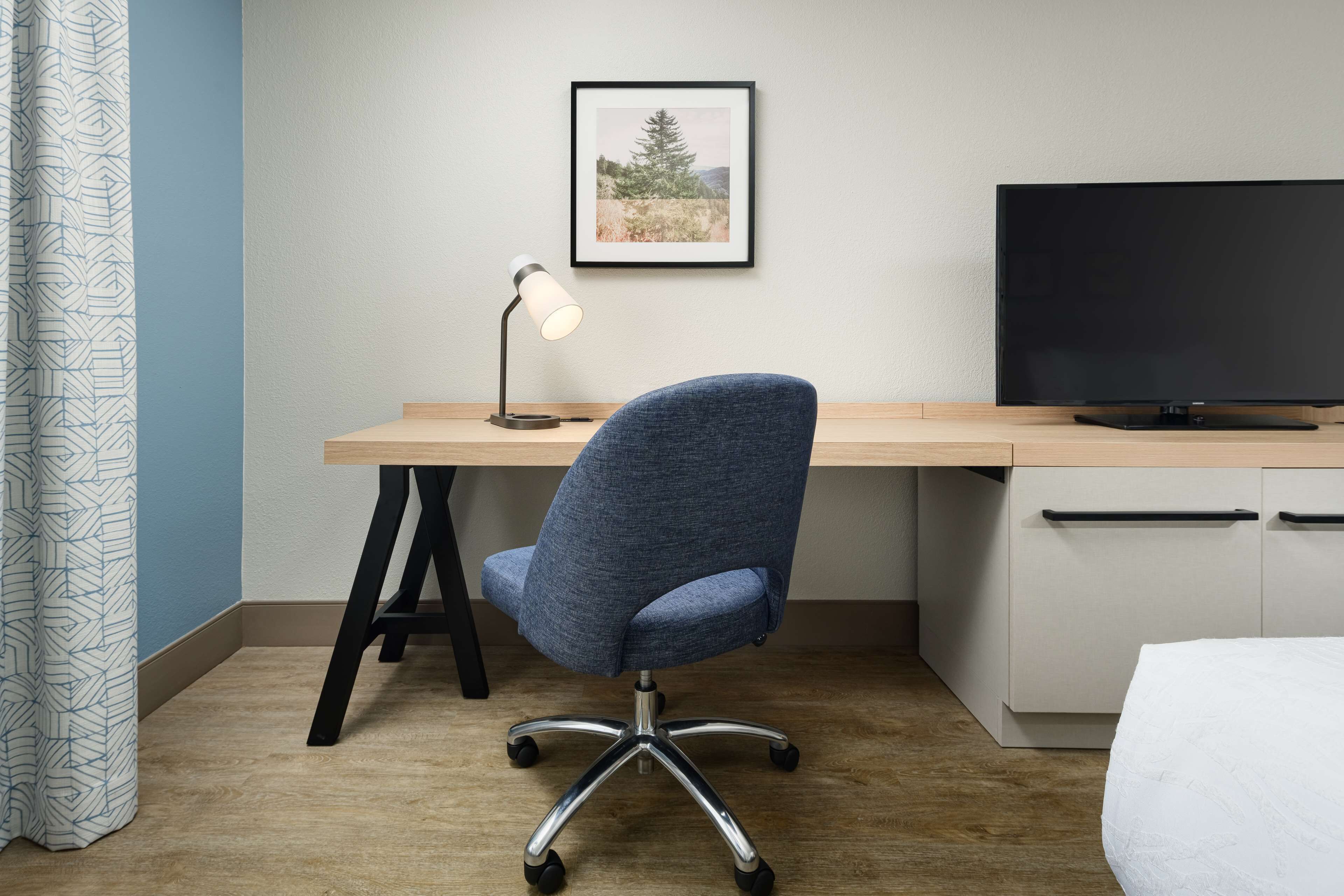 in-room safe, desk, blackout curtains, iron/ironing board