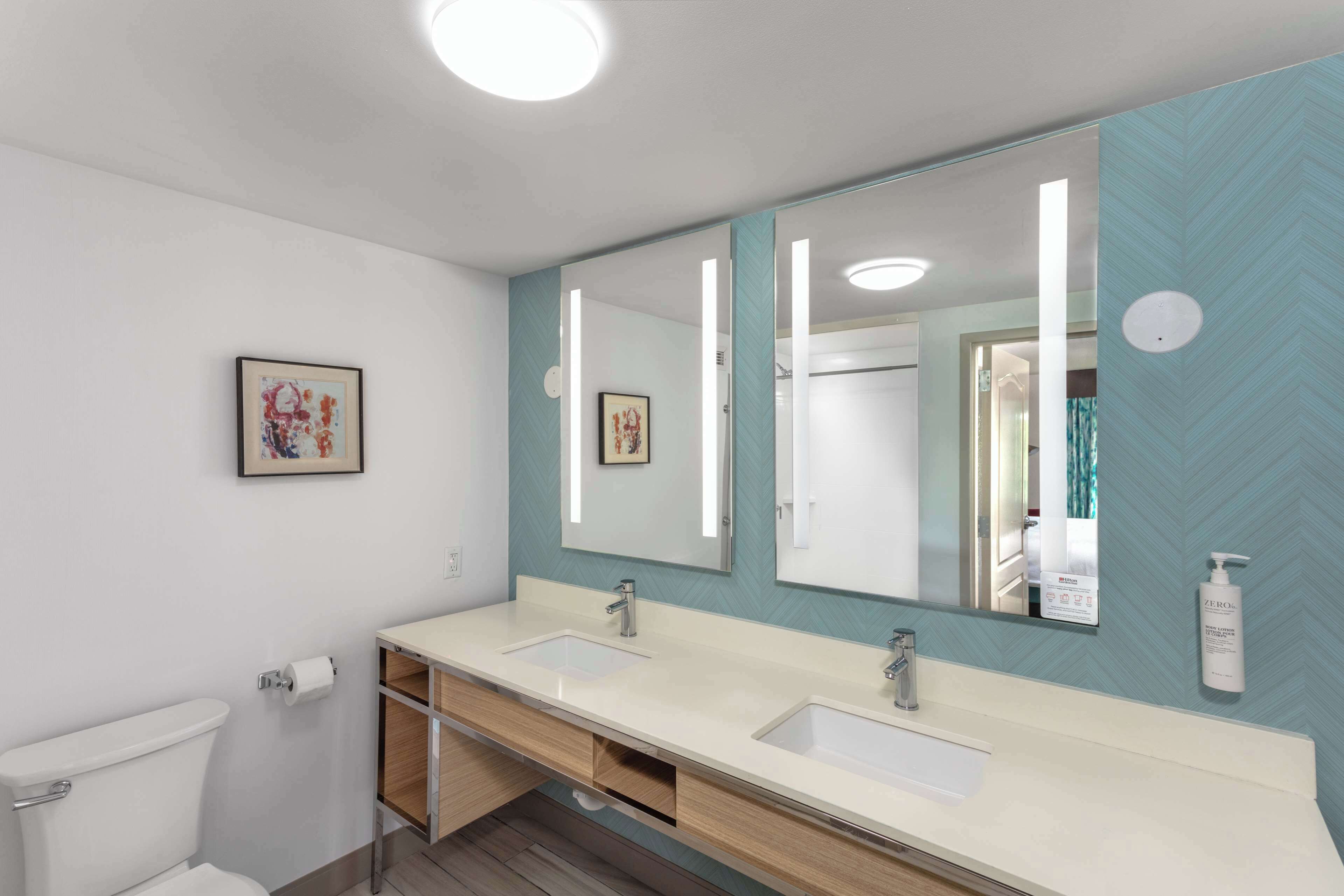 junior suite, 1 king bed, non smoking | bathroom | free toiletries, hair dryer, towels