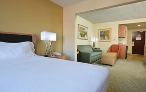 Premium bedding, desk, laptop workspace, blackout drapes - Holiday Inn Express Hotel & Suites High Point South by IHG (High Point)