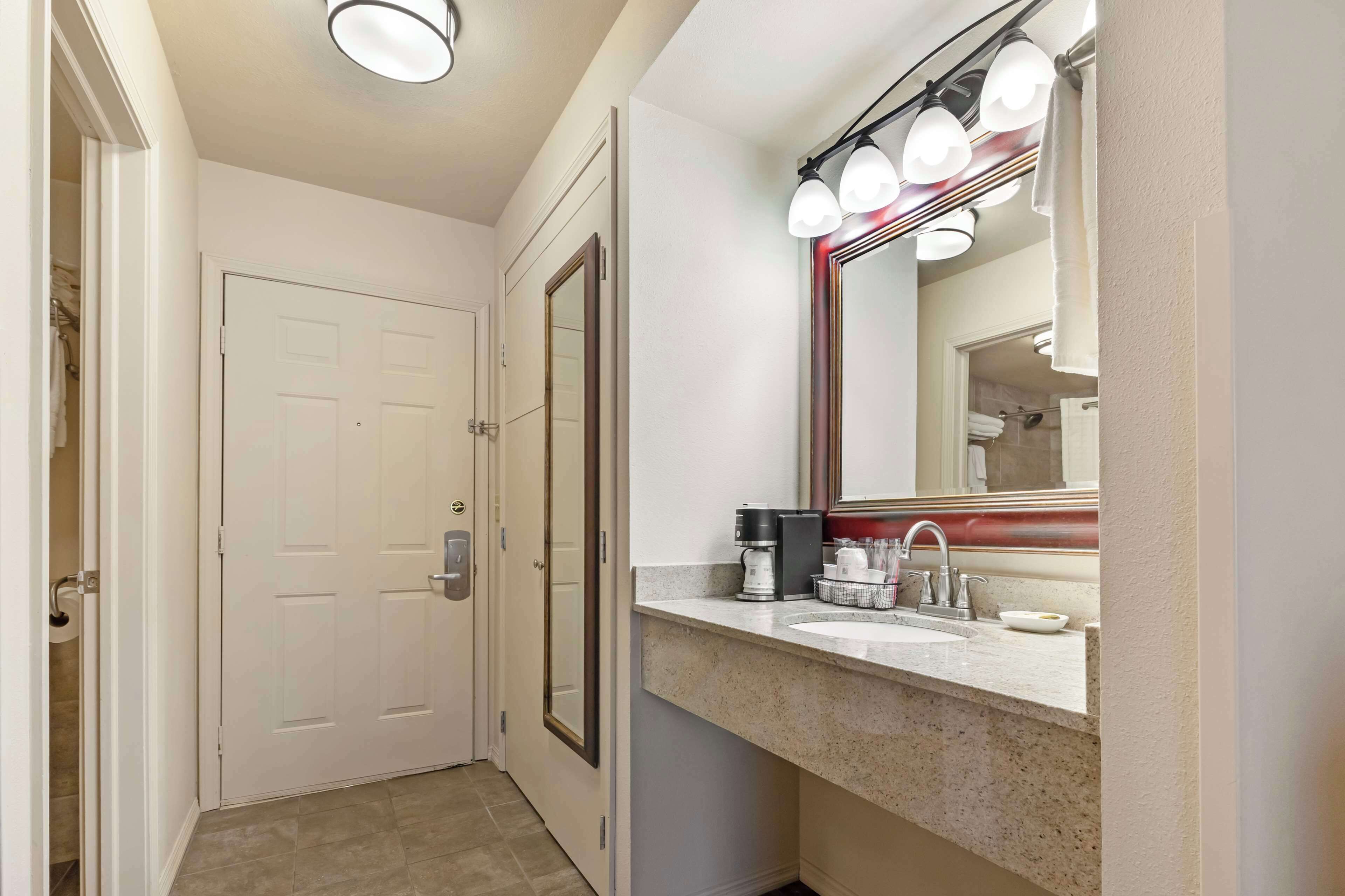 free toiletries, hair dryer, towels, soap