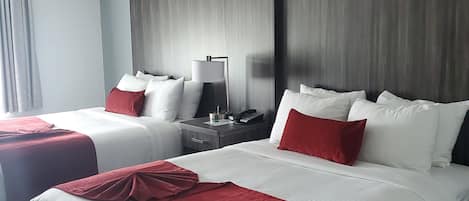 Traditional Room, 2 Queen Beds | 1 bedroom, premium bedding, desk, blackout drapes