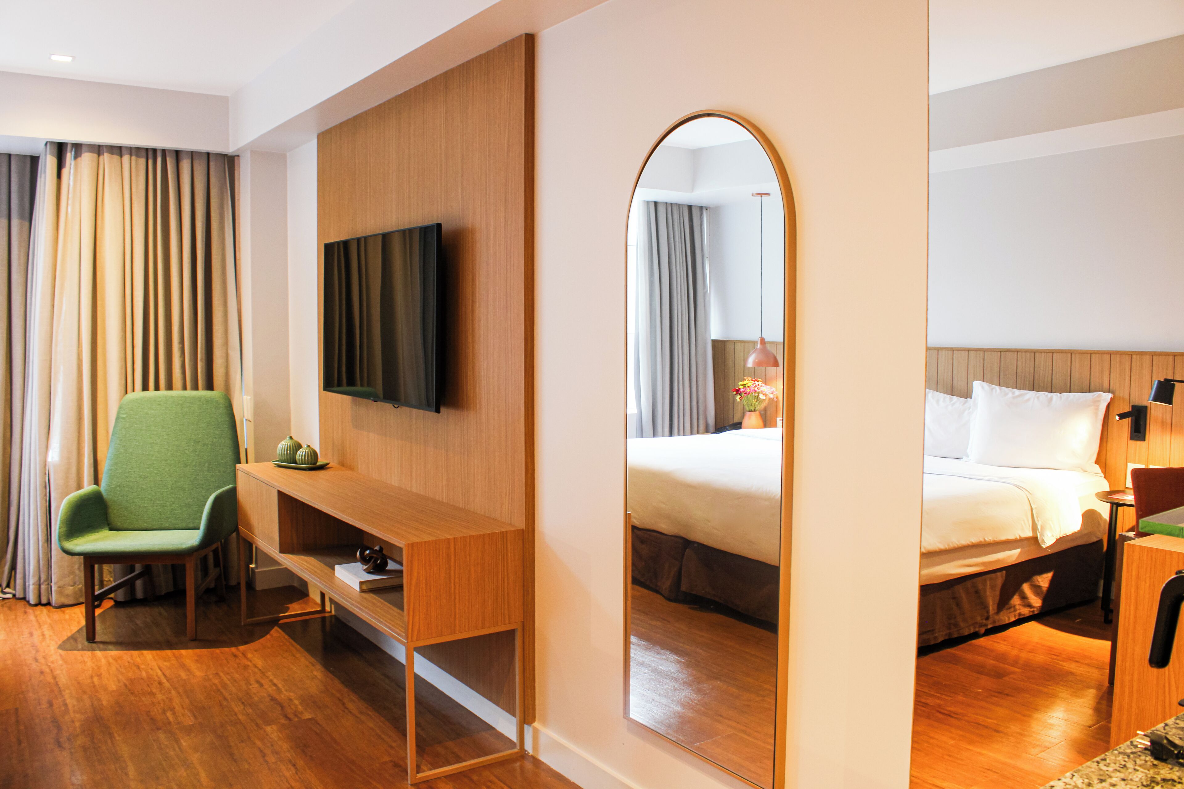 minibar, in-room safe, desk, laptop workspace