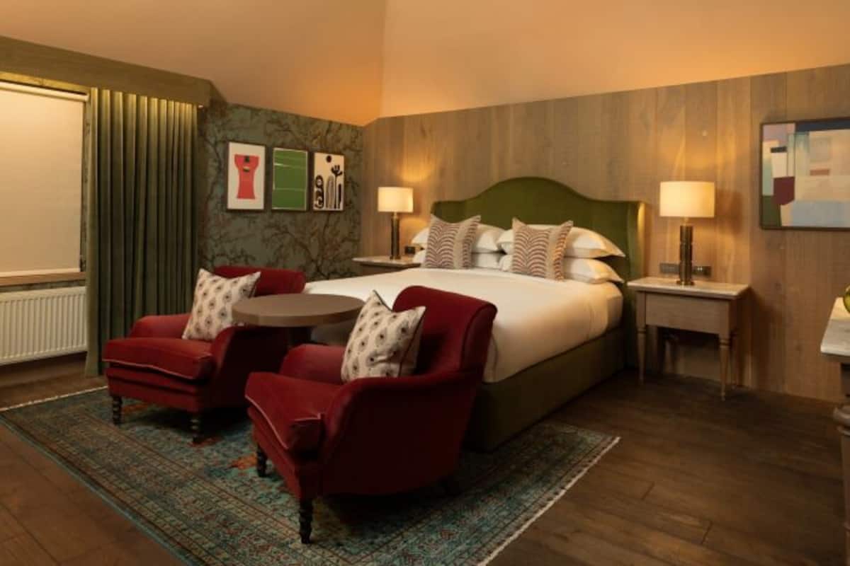 Spa Garden Suite | Sábanas de algodón egipcio y ropa de cama de alta calidad