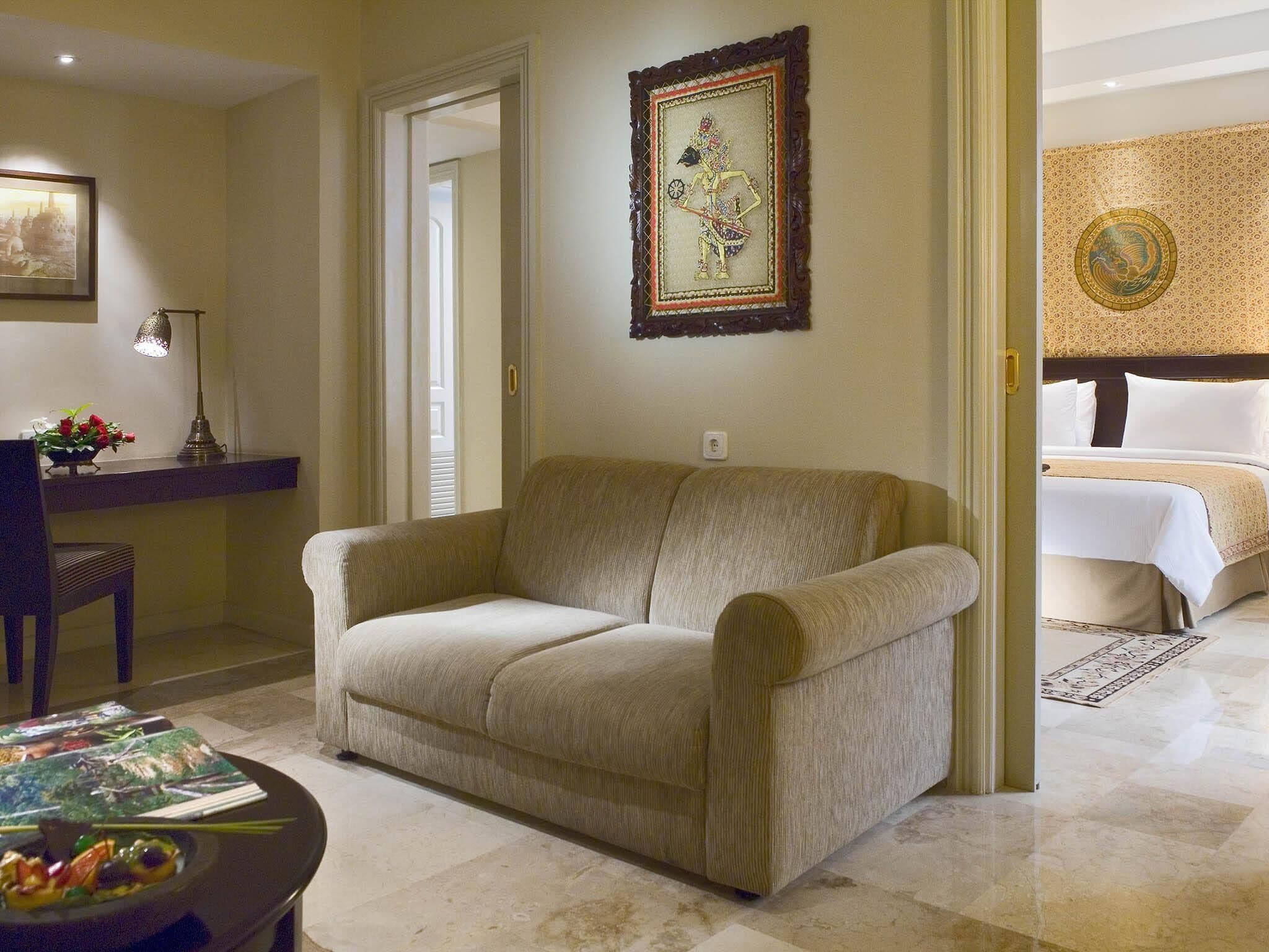 Suite, 1 King-Bett und Schlafsofa (Legendary) | Hochwertige Bettwaren, Minibar, Zimmersafe, Schreibtisch