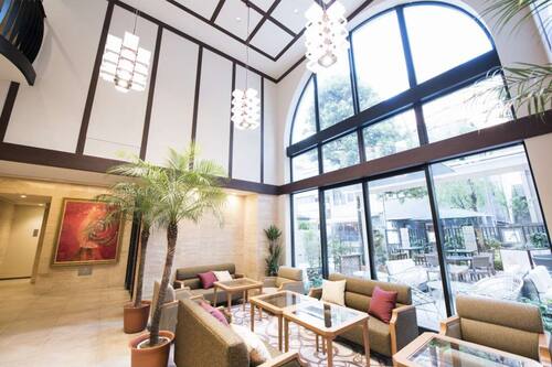 Lobby sitting area