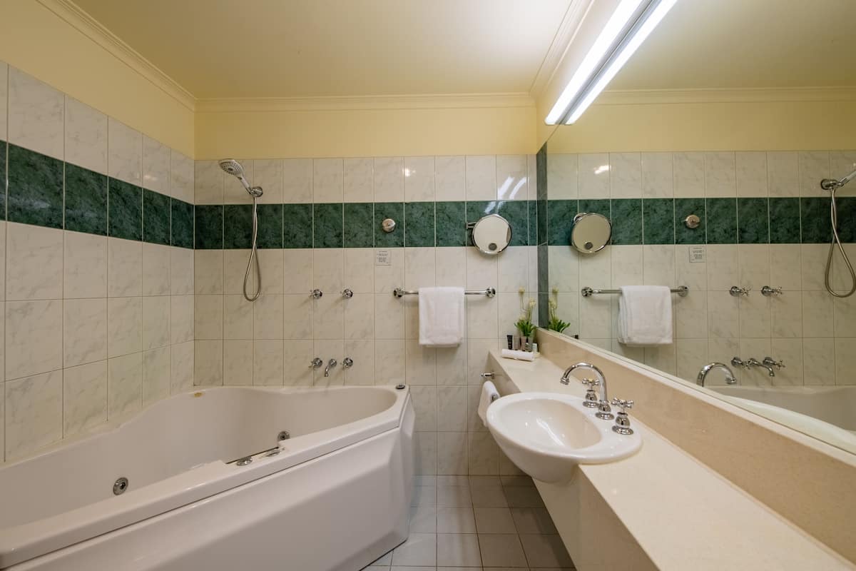 free toiletries, hair dryer, towels, soap