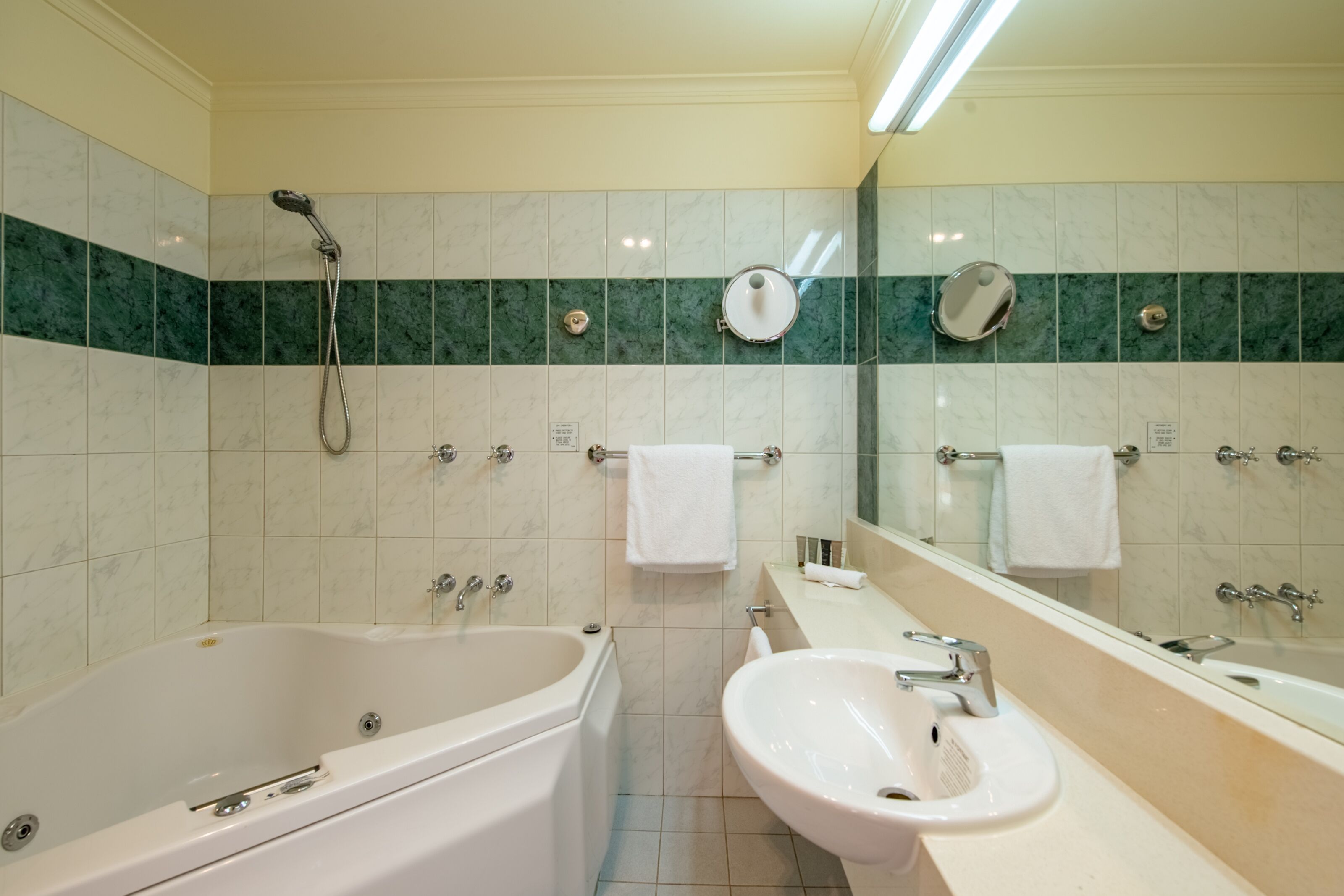 free toiletries, hair dryer, towels, soap