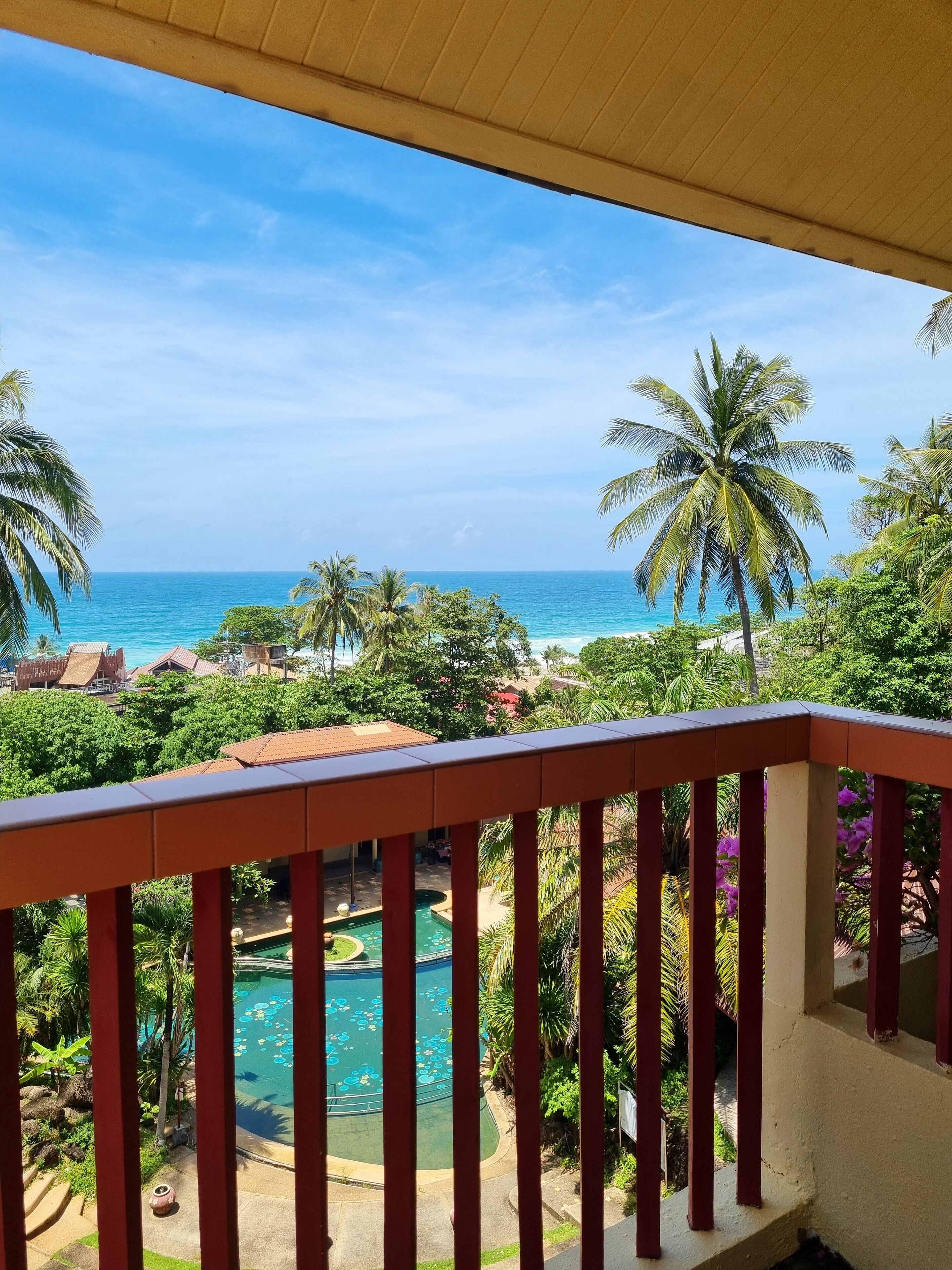 Deluxe Room, Sea View | Terrace/patio