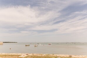 Privat strand i nærheden