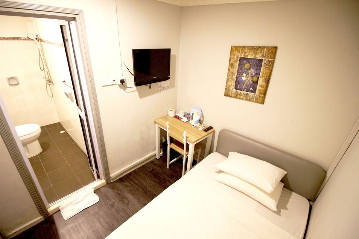 Standaard eenpersoonskamer, 1 eenpersoonsbed, privébadkamer | Gratis wifi, beddengoed