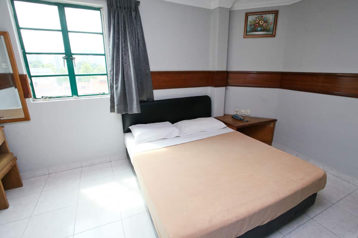 Deluxe tweepersoonskamer, 1 queensize bed, privébadkamer (Super) | Gratis wifi, beddengoed