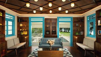 Breakfast served, pool views