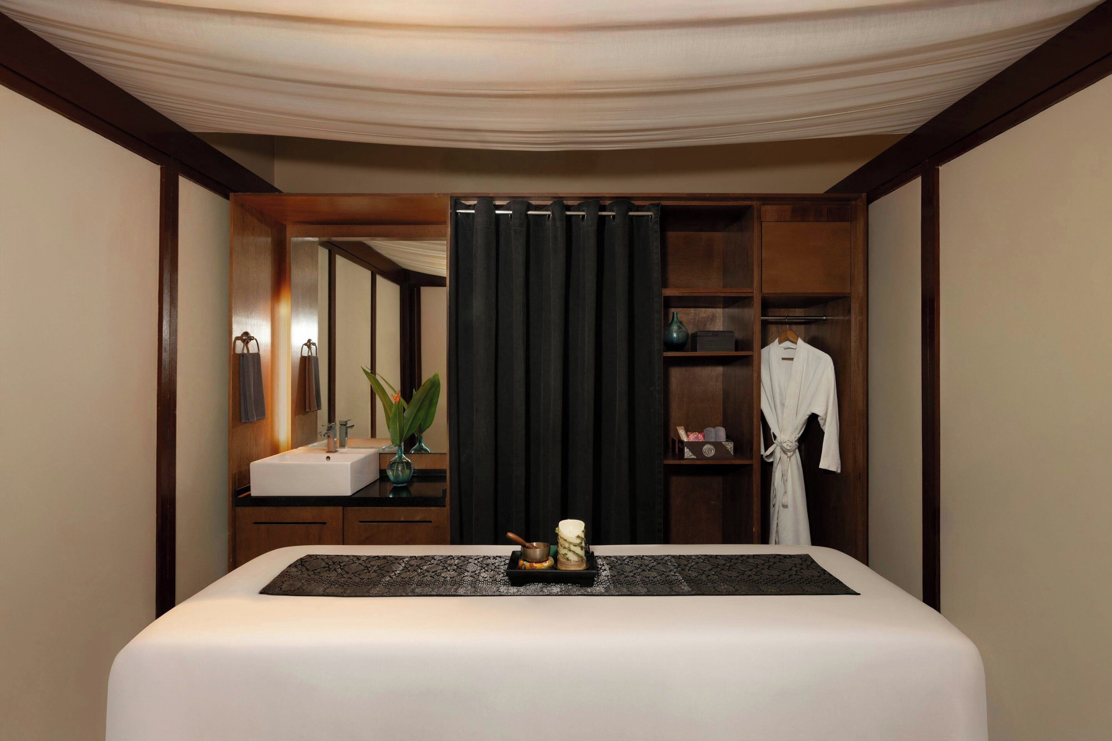 Behandlungsräume für Paare, Körperbehandlungen, Aromatherapie