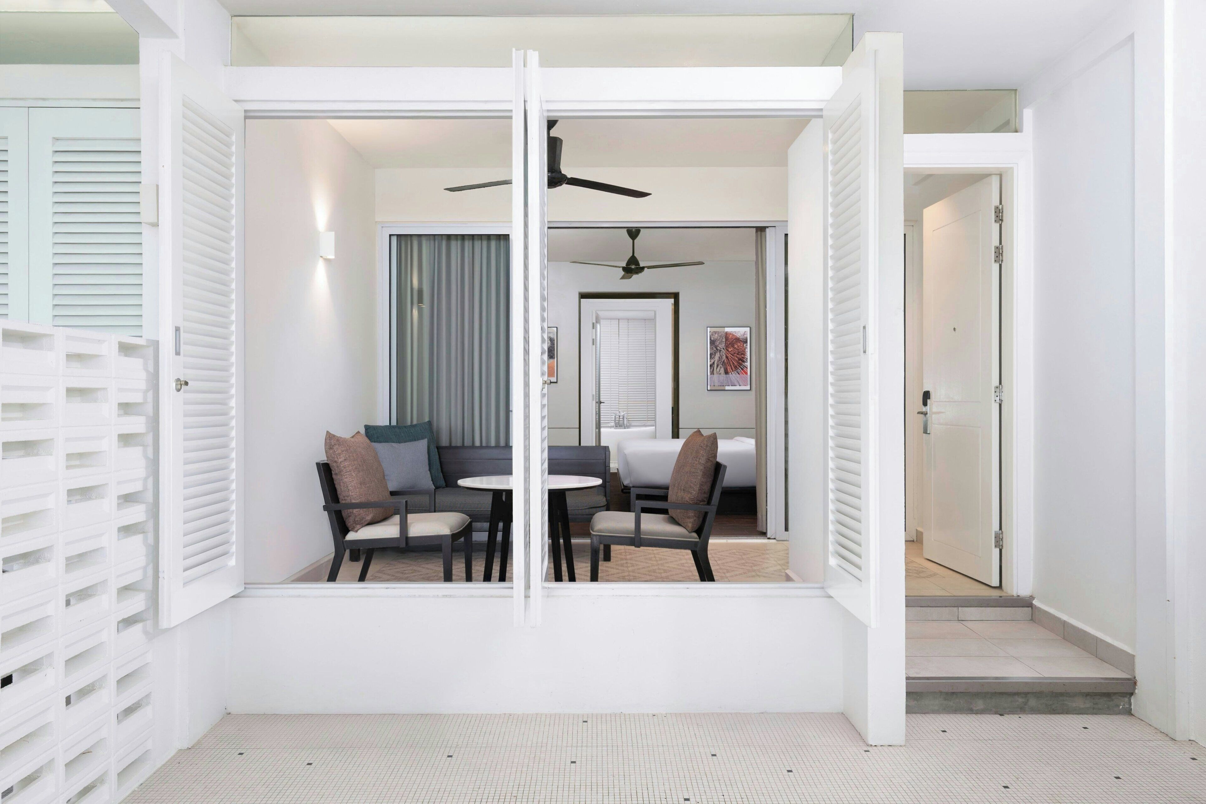 Chambre « Premier », 1 très grand lit, non-fumeur (Sea Facing, Patio) | Extérieur