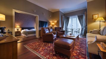 Luxe suite | 1 slaapkamer, hypoallergeen beddengoed, Select Comfort-bedden