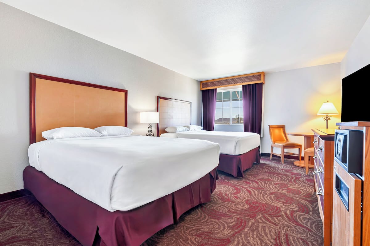 premium bedding, in-room safe, desk, blackout curtains