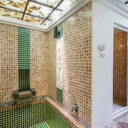 Hot tub, aromatherapy, body wraps, body scrubs, facials