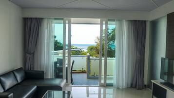 Premium Suite, Balcony, Partial Ocean View | Beach/ocean view
