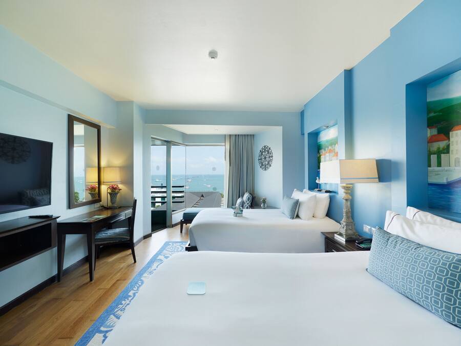 Deluxe Sea View Twin Bed | Vue de la chambre