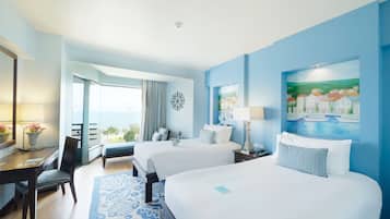 Minibar, in-room safe, desk, blackout curtains