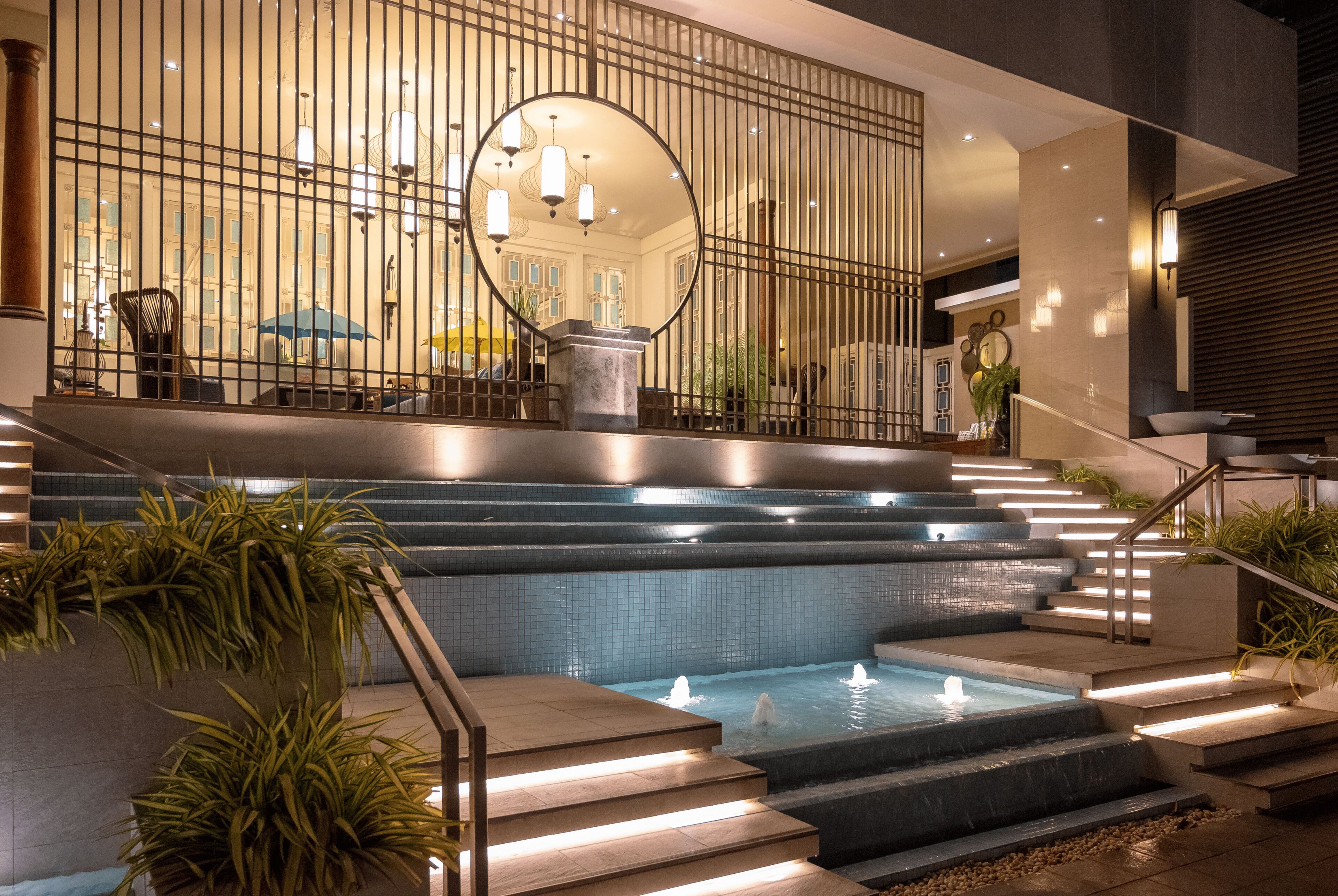 Sala de estar en el lobby