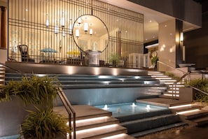 Sala de estar en el lobby