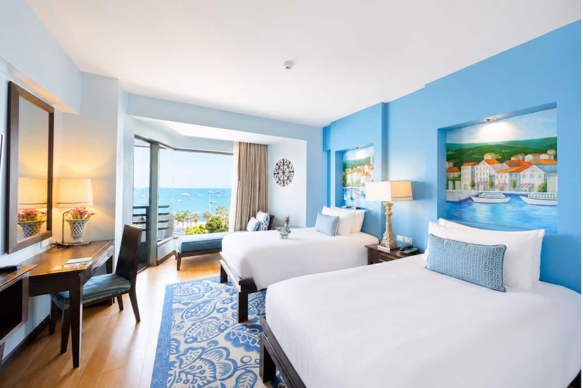 Minibar, in-room safe, desk, blackout curtains