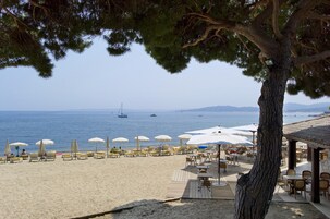 Private beach nearby