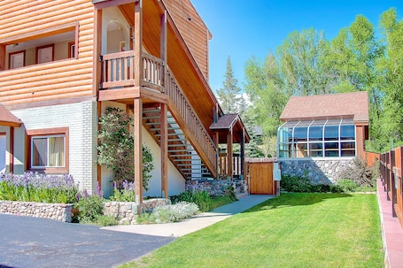 Property grounds. The Nordic Lodge