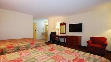 Free WiFi, bed sheets