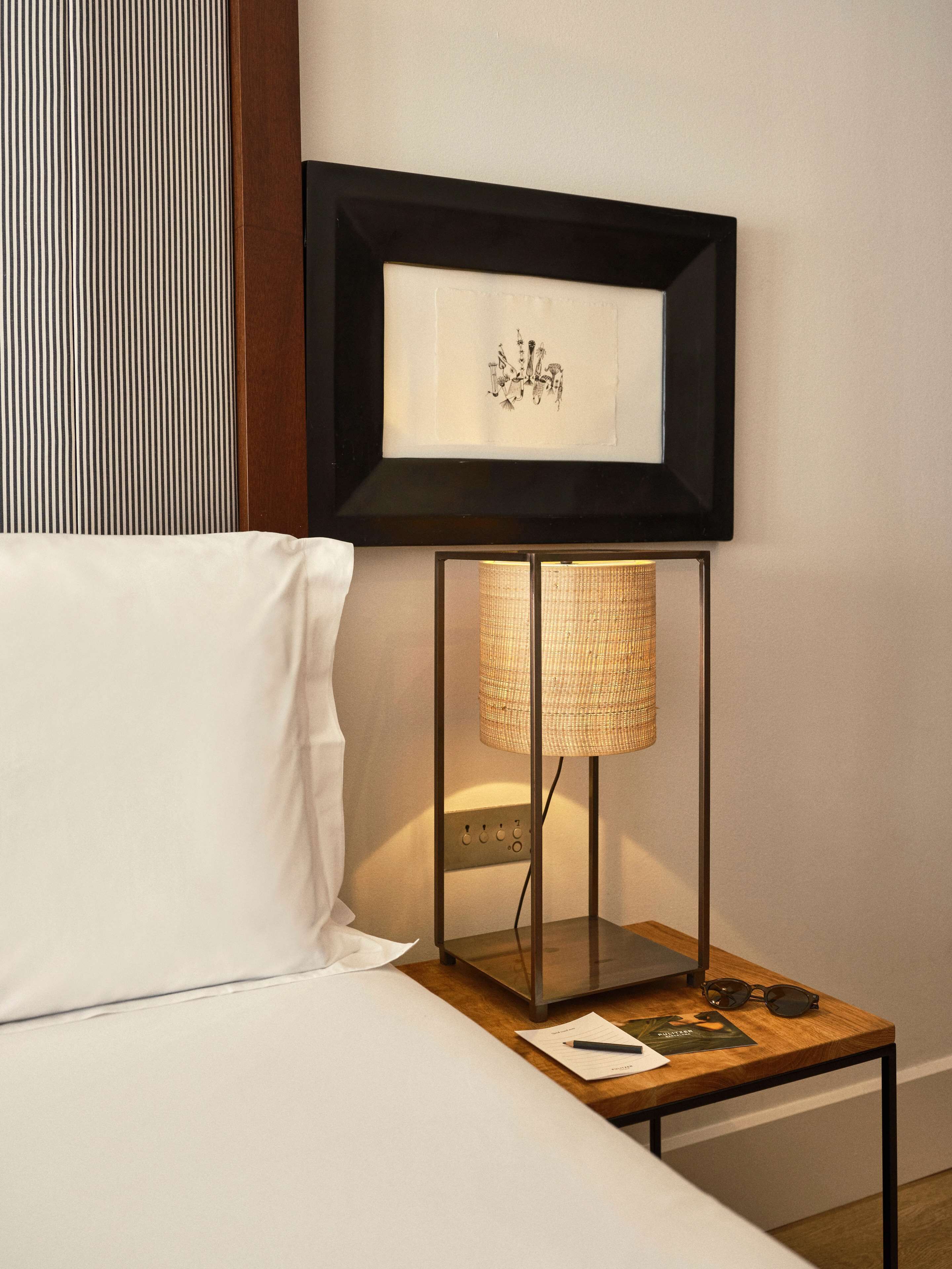 In-room safe, desk, laptop workspace, soundproofing