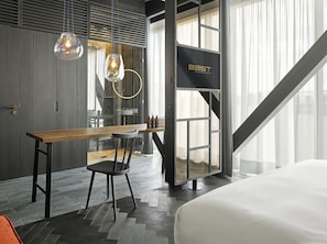 Loft | Bilik Mandi | Pengering rambut, jubah mandi, selipar, tuala disediakan