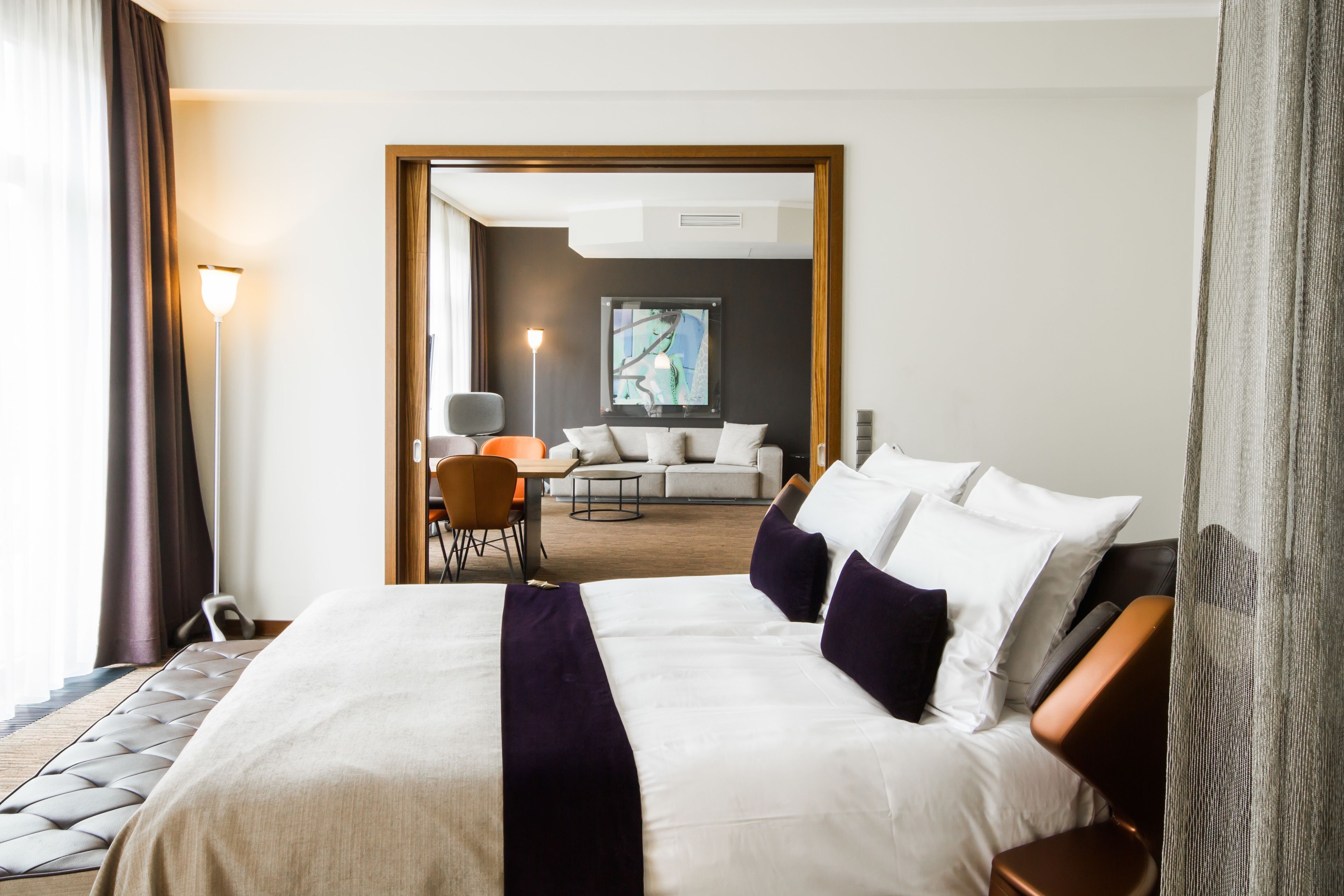 Premium bedding, in-room safe, desk, soundproofing