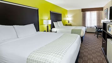 Deluxe Room, Multiple Beds, Non Smoking (Deluxe Family Room) | Premium bedding, desk, iron/ironing board, free cots/infant beds