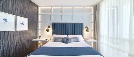 1 dormitorio, minibar, escritorio